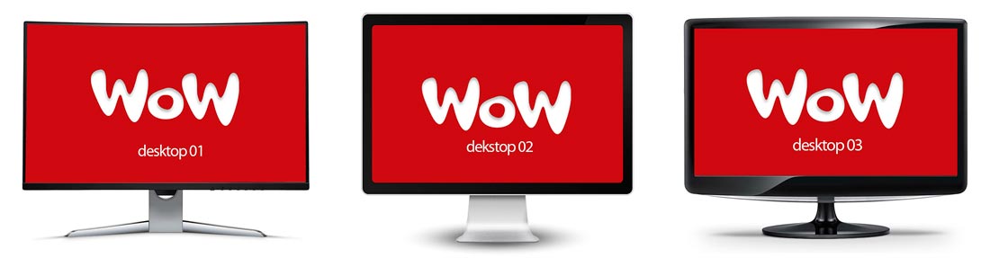 desktop mock up designs