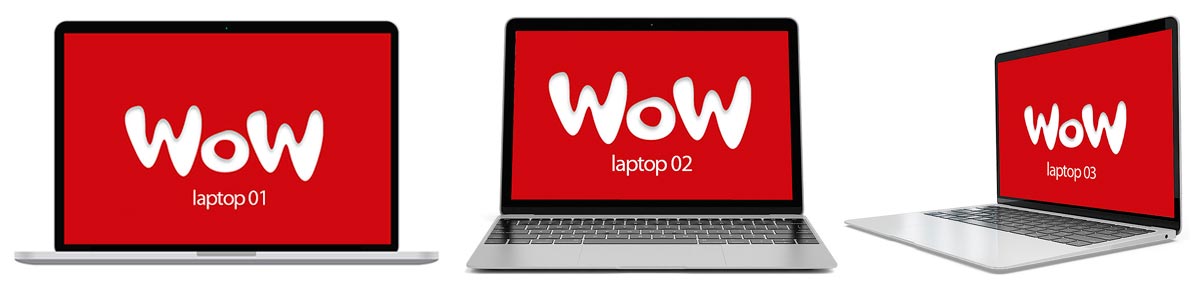 laptop mock up designs